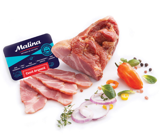 Ceafă afumată mini