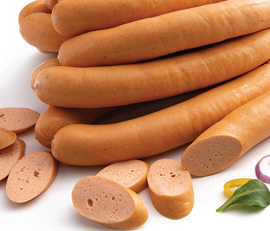 Crenvurști din piept de pui extra