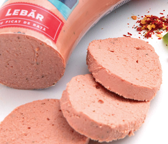 Lebăr cu ficat de rață 200 G