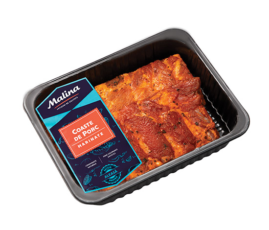 Coaste de porc marinate
